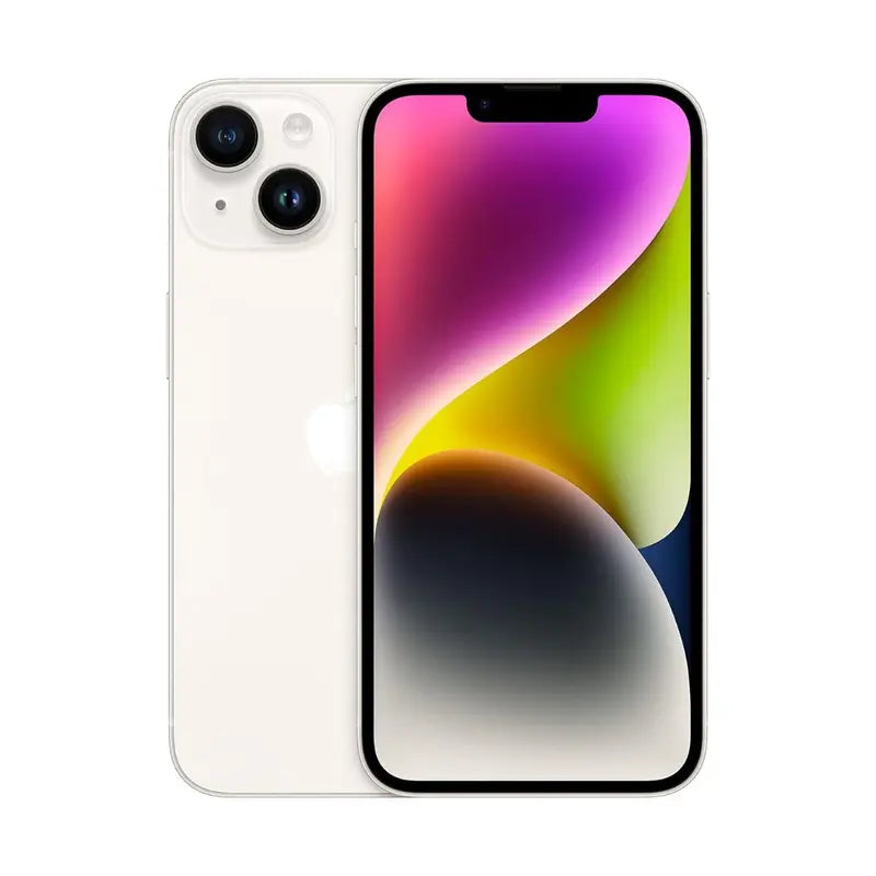 Refurbished Iphone 14 (Unlocked)-Acceptable Condition with 1 Year Warranty 